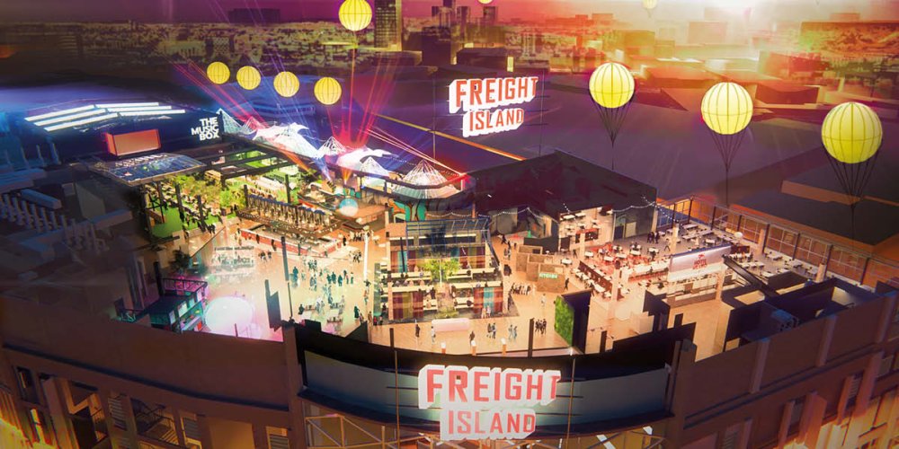 Freight Island to land in Newcastle this year